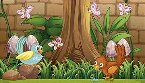 Papel de Parede Infantis - Infantil - KPINF063 - Vinílico