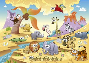 Papel de Parede Infantis - Infantil - KPINF073 - Vinílico
