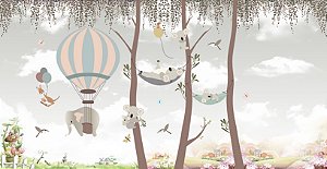 Papel de Parede Infantis - Infantil - KPINF101 - Vinílico