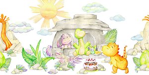 Papel de Parede Infantis - Infantil - KPINF141 - Vinílico