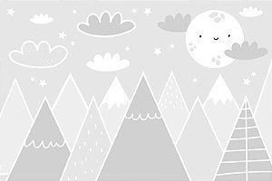 Papel de Parede Infantis - Infantil - KPINF144 - Vinílico