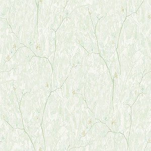 Papel de Parede Vince - Folhas e Flores - V1011-50 - Vinílico