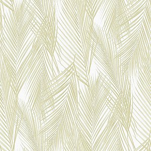 Papel de Parede Vince - Folhas e Flores - V1012-51 - Vinílico