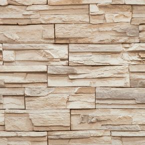 Papel de Parede Modern Rustic - Pedras - 121503 - Vinílico
