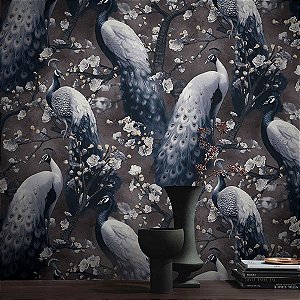 Papel de Parede Reno - Folhas e Flores - 10414-15 - Vinílico