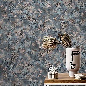 Papel de Parede Reno - Folhas e Flores - 10415-08 - Vinílico