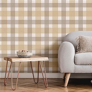 Papel de Parede Top Stripes - Xadrez - 38422 - Vinílico