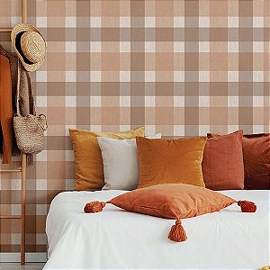 Papel de Parede Top Stripes - Xadrez - 38424 - Vinílico