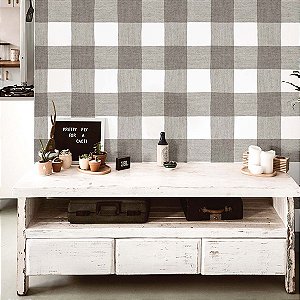 Papel de Parede Top Stripes - Xadrez - 38433 - Vinílico
