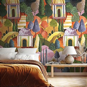 Papel de Parede Leyla - Painel - 81664-P - Vinílico