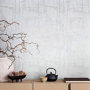 Papel de Parede Leyla - Abstrato - 82451 - Vinílico