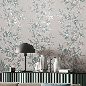 Papel de Parede Leyla - Folhas e Flores  - 82461 - Vinílico