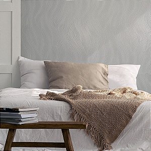 Papel de Parede Leyla - Ondas  - 82476 - Vinílico