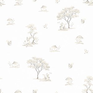 Papel de Parede Era uma vez - Animal - 89600 - Vinílico