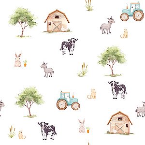 Papel de Parede Era uma vez - Animal  - 89679 - Vinílico