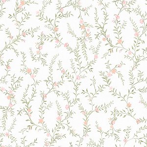 Papel de Parede Era uma vez - Folhas e Flores - 89723 - Vinílico