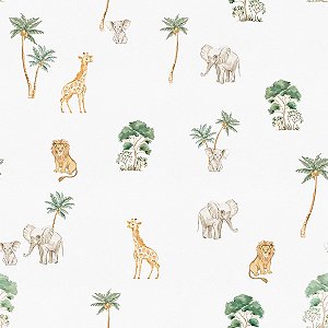 Papel de Parede Era uma vez - Animal - 89990 - Vinílico