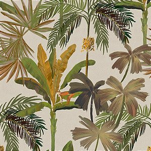 Papel de Parede Flora - Folhas e Flores - 84599 - Vinílico