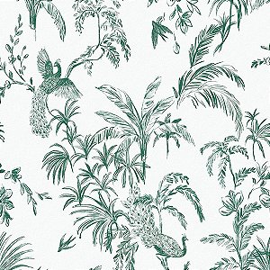 Papel de Parede Flora - Folhas e Flores - 84841 - Vinílico