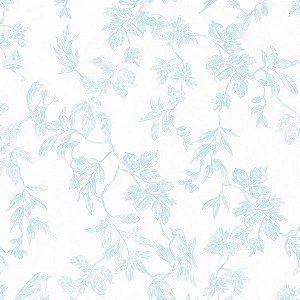 Papel de Parede Provence - Folhas e Flores - 85633 - Vinílico