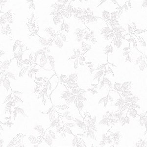 Papel de Parede Provence - Folhas e Flores - 85688 - Vinílico
