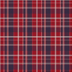 Papel de Parede Tartan - Xadrez - 88733 - Vinílico