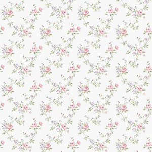 Papel de Parede Miniatures 3 - Folhas e Flores - G67896 - Vinílico