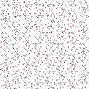 Papel de Parede Miniatures 3 - Folhas e Flores - G68701 - Vinílico