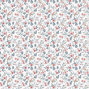 Papel de Parede Miniatures 3 - Folhas e Flores - G68715 - Vinílico