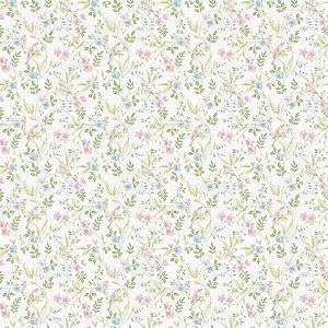Papel de Parede Miniatures 3 - Folhas e Flores - G68716 - Vinílico