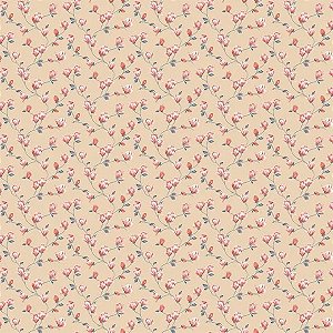 Papel de Parede Miniatures 3 - Folhas e Flores - G68724 - Vinílico