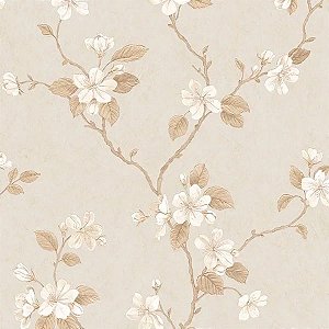 Papel de Parede Palazzo 2 - Folhas e Flores - G67615 - Vinílico