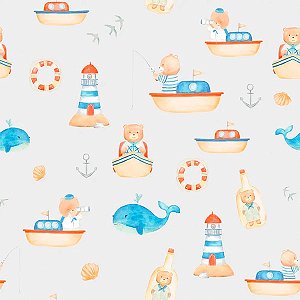 Papel de Parede Bambine - Infantil - BA0001 - Non-Woven (TNT)