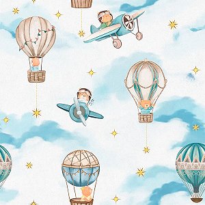 Papel de Parede Bambine - Infantil - BA0010 - Non-Woven (TNT)