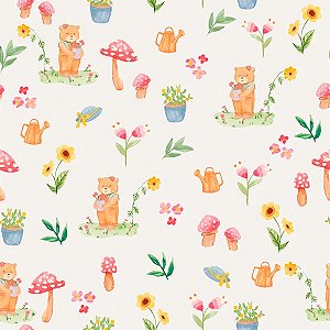 Papel de Parede Bambine - Infantil - BA0017 - Non-Woven (TNT)