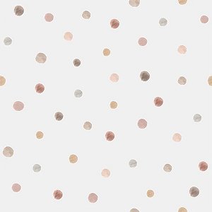 Papel de Parede Bambine - Poa - BA0038 - Non-Woven (TNT)