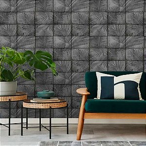 Papel de Parede Le Jardin - Folhas e Flores - M68909 - Non-Woven (TNT)