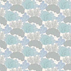 Papel de Parede Petit - Folhas e Flores - A96801 - Non-Woven (TNT)