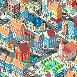 Papel de Parede Petit - Infantil - L97601 - Non-Woven (TNT)