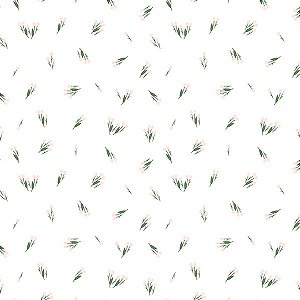 Papel de Parede Passeio no Campo - Folhas e Flores - 602308 - Vinílico