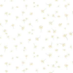 Papel de Parede Passeio no Campo - Folhas e Flores - 602339 - Vinílico