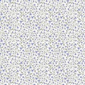 Papel de Parede Passeio no Campo - Folhas e Flores - 602391 - Vinílico