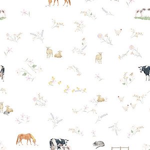 Papel de Parede Passeio no Campo - Infantil - 602421 - Vinílico