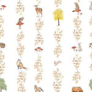 Papel de Parede Passeio no Campo - Listrado - 602483 - Vinílico