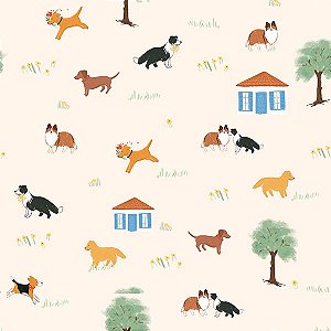 Papel de Parede Passeio no Campo - Infantil - 602513 - Vinílico