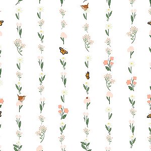 Papel de Parede Passeio no Campo - Listrado - 602612 - Vinílico