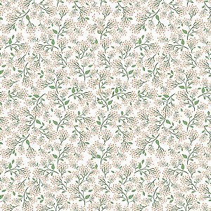 Papel de Parede Passeio no Campo - Folhas e Flores - 602629 - Vinílico