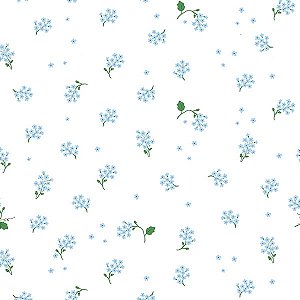 Papel de Parede Passeio no Campo - Folhas e Flores - 602674 - Vinílico