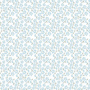 Papel de Parede Passeio no Campo - Folhas e Flores - 602711 - Vinílico