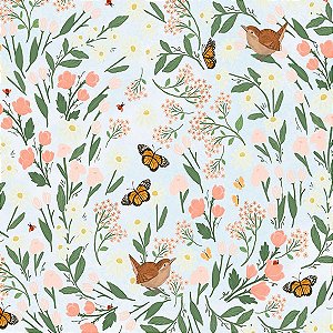 Papel de Parede Passeio no Campo - Infantil - 602810 - Vinílico